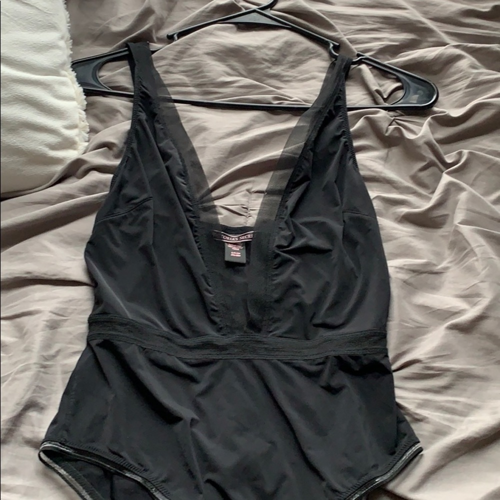 Deep Plunge V Neck Victoria’s Secret body suit